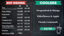 Gripped Snack Shack | Hot Drinks & Coolers