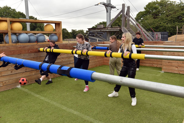Human Foosball