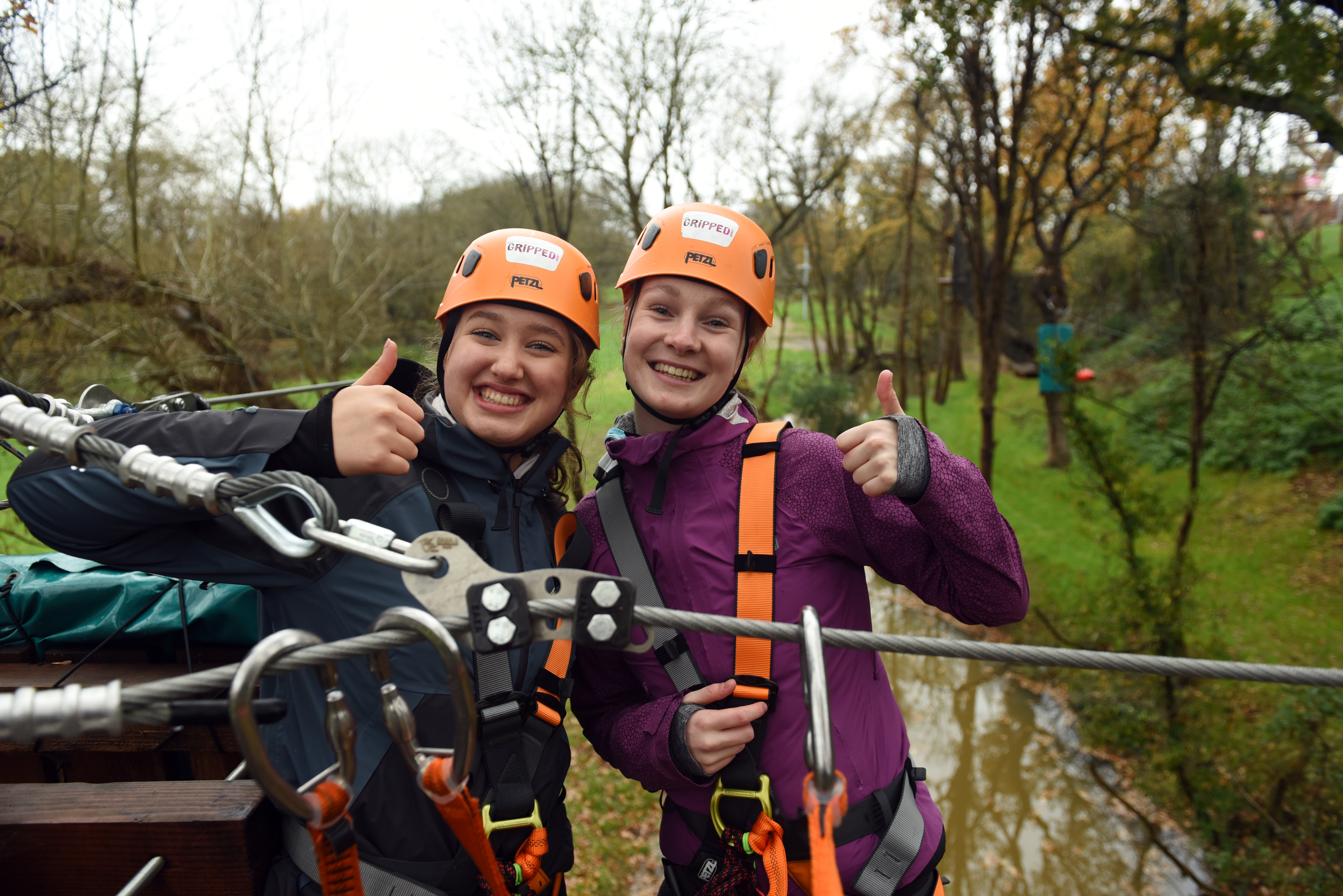 Women on Zip Trek
